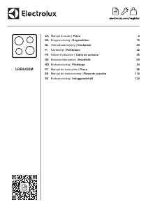 Manual Electrolux LRR6430M Placa