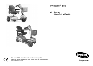 Manual Invacare Leo Scooter de mobilidade