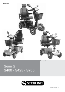 Manuale Sterling S400 Scooter per disabili