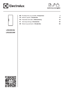 Návod Electrolux LRS3DE39W Chladnička