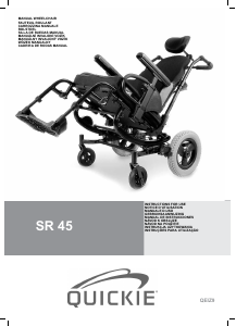 Manual Quickie SR 45 Wheelchair
