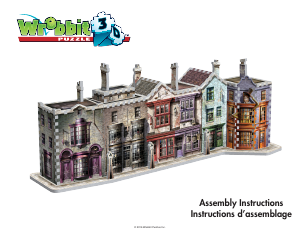Manual Wrebbit Diagon Alley Puzzle 3D