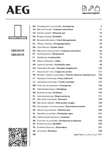 Manual AEG DBE3651R Hotă