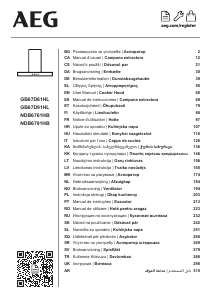 Manuale AEG GB67D61HL Cappa da cucina