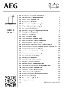 Bedienungsanleitung AEG DKC8971T Dunstabzugshaube