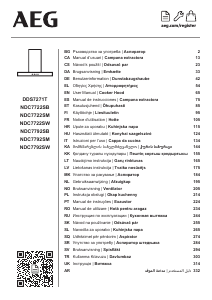 Manuale AEG NDC7792SW Cappa da cucina