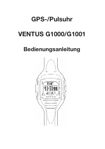 Bedienungsanleitung Ventus G1001 Sportuhr