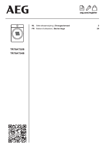 Handleiding AEG TR78AT32B Wasdroger