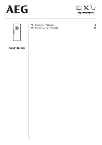 Bruksanvisning AEG ABS818EPNC Frys