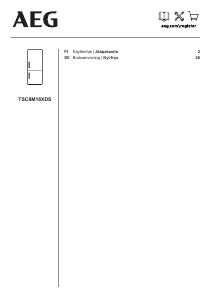 Käyttöohje AEG TSC8M18XDS Jääkaappipakastin