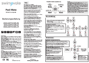 Bedienungsanleitung Swimovate Pool-Mate Sportuhr