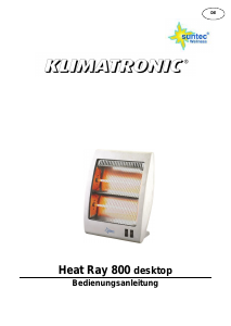 Mode d’emploi Suntec Heat Ray 800 desktop Chauffage