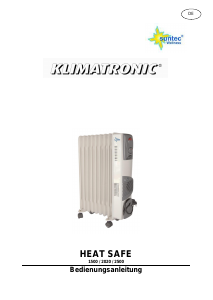 Manuál Suntec Heat Safe 1500 Topení