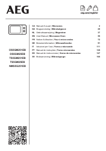 Mode d’emploi AEG TS5GM251EB Micro-onde