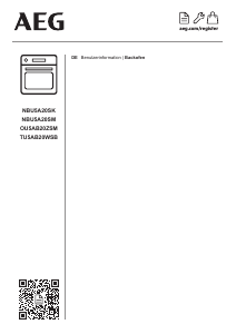 Bedienungsanleitung AEG OU5AB20ZSM Backofen