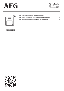 Handleiding AEG NKK8N621B Oven