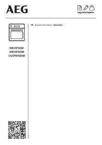 Bedienungsanleitung AEG NBU5P40SM Backofen