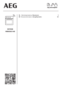 Bedienungsanleitung AEG NBB8S621AB Backofen