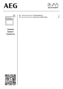 Handleiding AEG CM9600T Oven