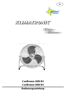 Manuale Suntec CoolBreeze 3500 BV Ventilatore