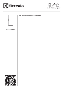 Bedienungsanleitung AEG SFE818E1DC Kühlschrank