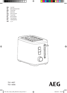Mode d’emploi AEG T5-1-4AN Grille pain