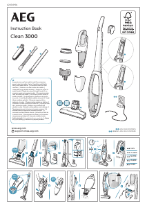 Наръчник AEG AS31CB18SH Прахосмукачка