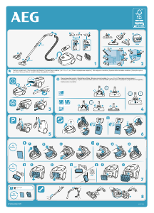 Mode d’emploi AEG AB61C2OKO Aspirateur