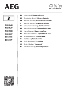 Handleiding AEG CD1100B Warmhoudlade