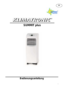 Priročnik Suntec Summit 20+ Klimatska naprava