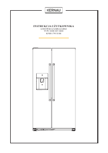 Handleiding Kernau KFSB 1795 D BS Koel-vries combinatie