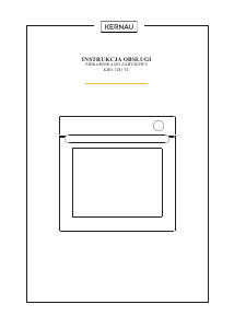 Посібник Kernau KBO 1281 TC Gun Metal Духова шафа