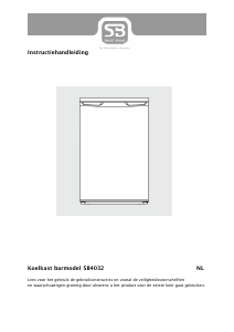 Manual Smart Brand SB4032 Refrigerator