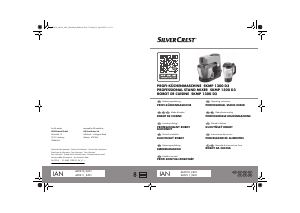 Manuale SilverCrest IAN 460211 Impastatrice planetaria