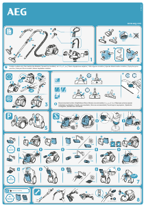 Manual AEG AL61H4SW Aspirador