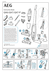 Прирачник AEG QX6-1-45AN Правосмукалка