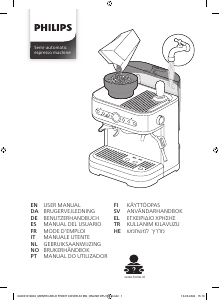 Manual de uso Philips PSA3228 Barista Brew Máquina de café espresso