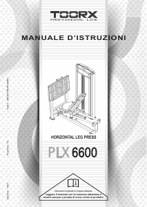 Manuale Toorx PLX-6600 Stazione multifunzione