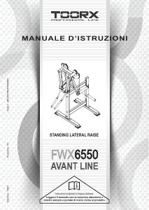Manuale Toorx FWX-6550 Stazione multifunzione