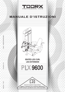 Manuale Toorx PLX-9600 Stazione multifunzione