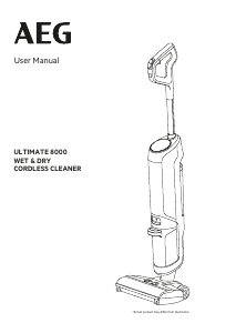 Handleiding AEG AW81U3DB Ultimate 8000 Stofzuiger