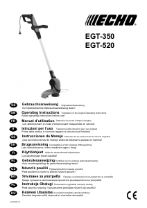 Manuale Echo EGT-520 Tagliabordi
