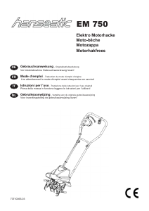 Handleiding Hanseatic EM 750 Cultivator