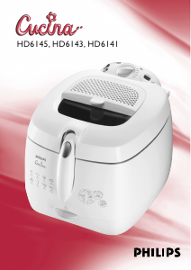 Bedienungsanleitung Philips HD6145 Cucina Fritteuse