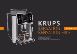 Manual Krups EA910810 Sensation Coffee Machine