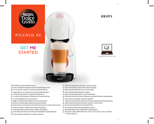 Handleiding Krups KP1A3510 Nescafe Dolce Gusto Piccolo XS Koffiezetapparaat