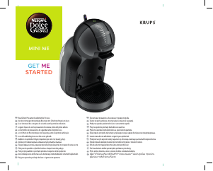 Mode d’emploi Krups KP123H10 Nescafe Dolce Gusto Mini Me Cafetière