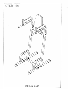 Handleiding Body-Solid GVKR60B Fitnessapparaat