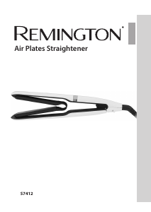 Руководство Remington S7412 Air Plates Выпрямитель волос