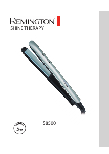 Instrukcja Remington S8500 Shine Therapy Prostownica